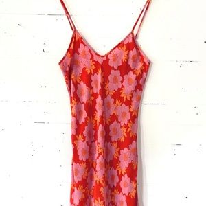 ROLLA’S Margaux Datura Slip Dress - Pink Cordial